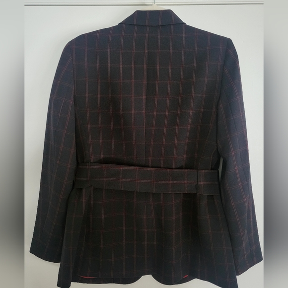 Nwot tahari belted blazer 8p - Picture 3 of 9